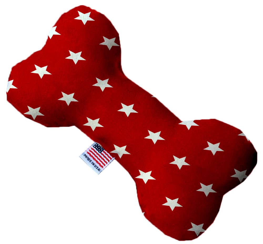 Red Stars Dog Toy