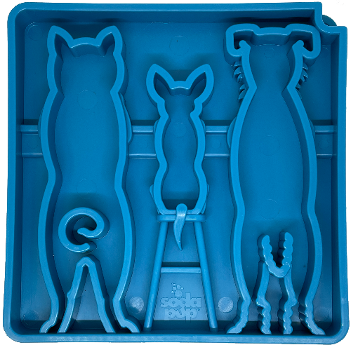 Waiting Dogs eTray - Shallow Slow Feeder Bowl