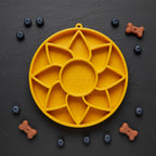 Sunflower Softie eTray Slow Feeder Dog Bowl