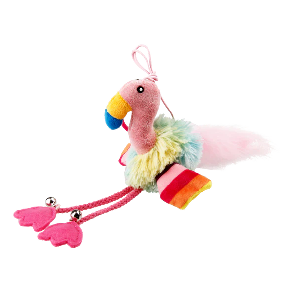 Flamingo Finger Teaser Interactive Cat Toy