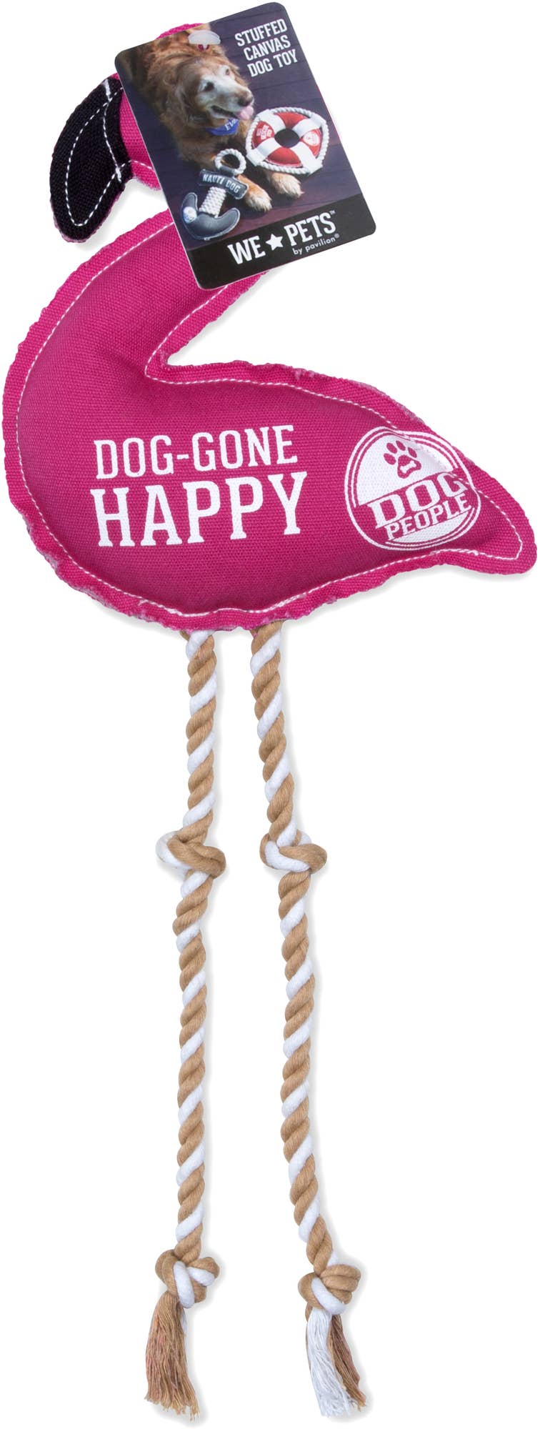 Dog Gone Happy Flamingo