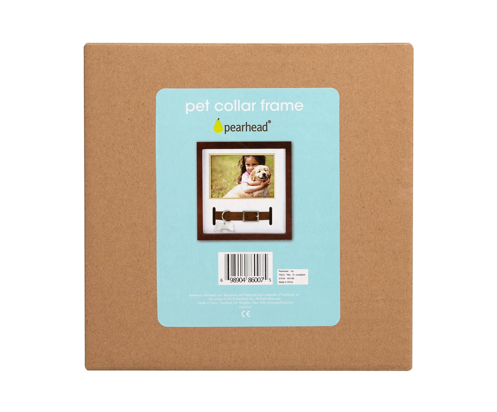 Pet Collar and Photo Frame (Espresso)