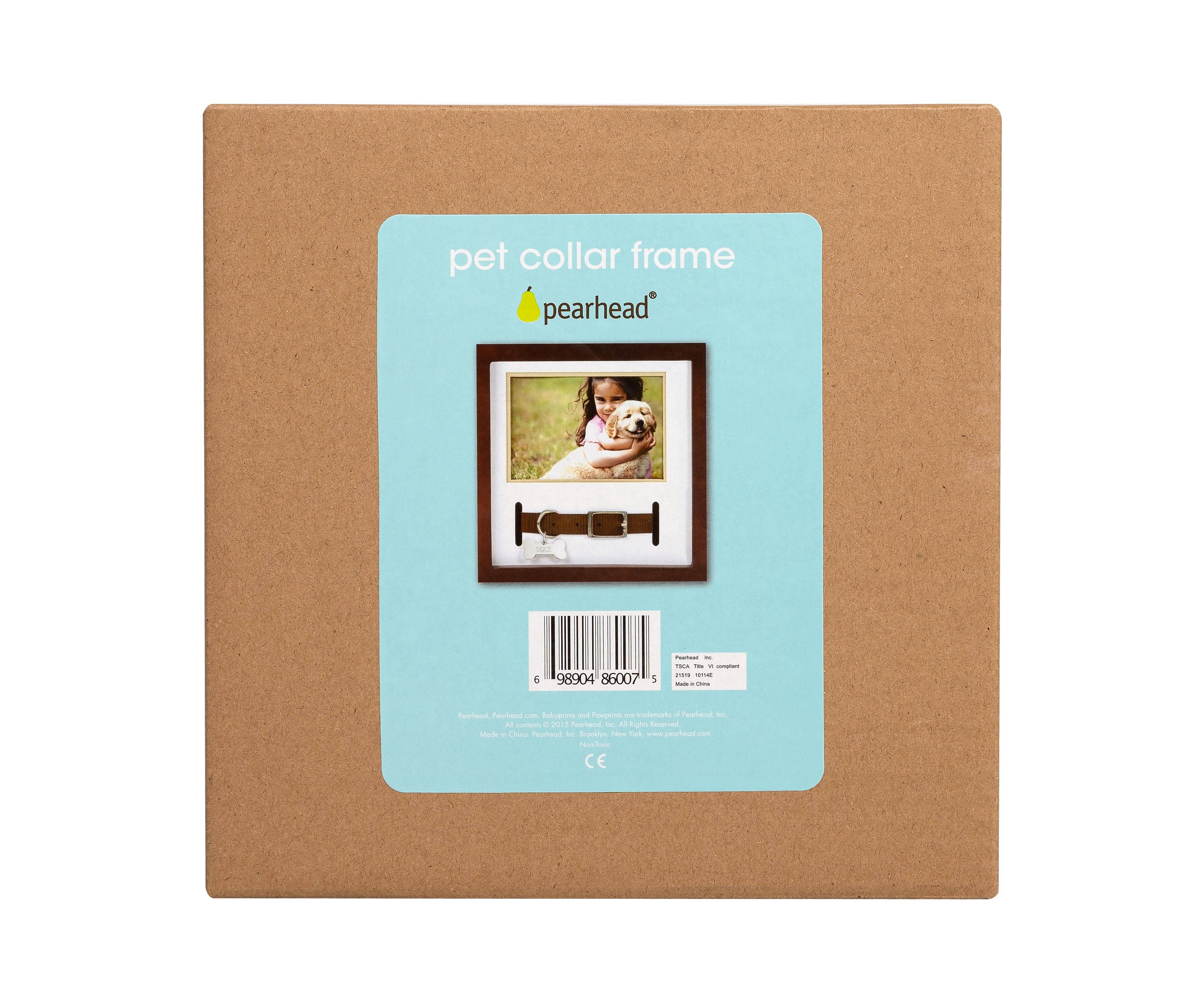 Pet Collar and Photo Frame (Espresso)