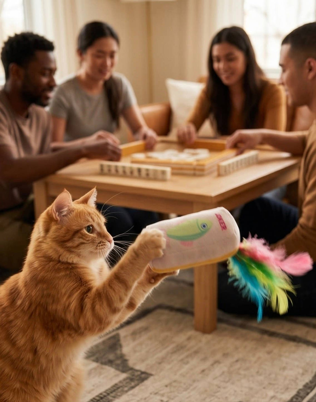 Meowjong Tiles Catnip Toys