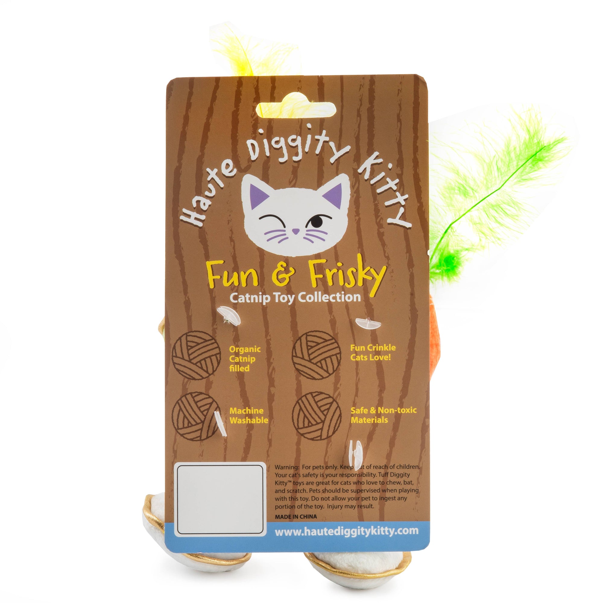 Kitty Cocktails Organic Catnip Toys