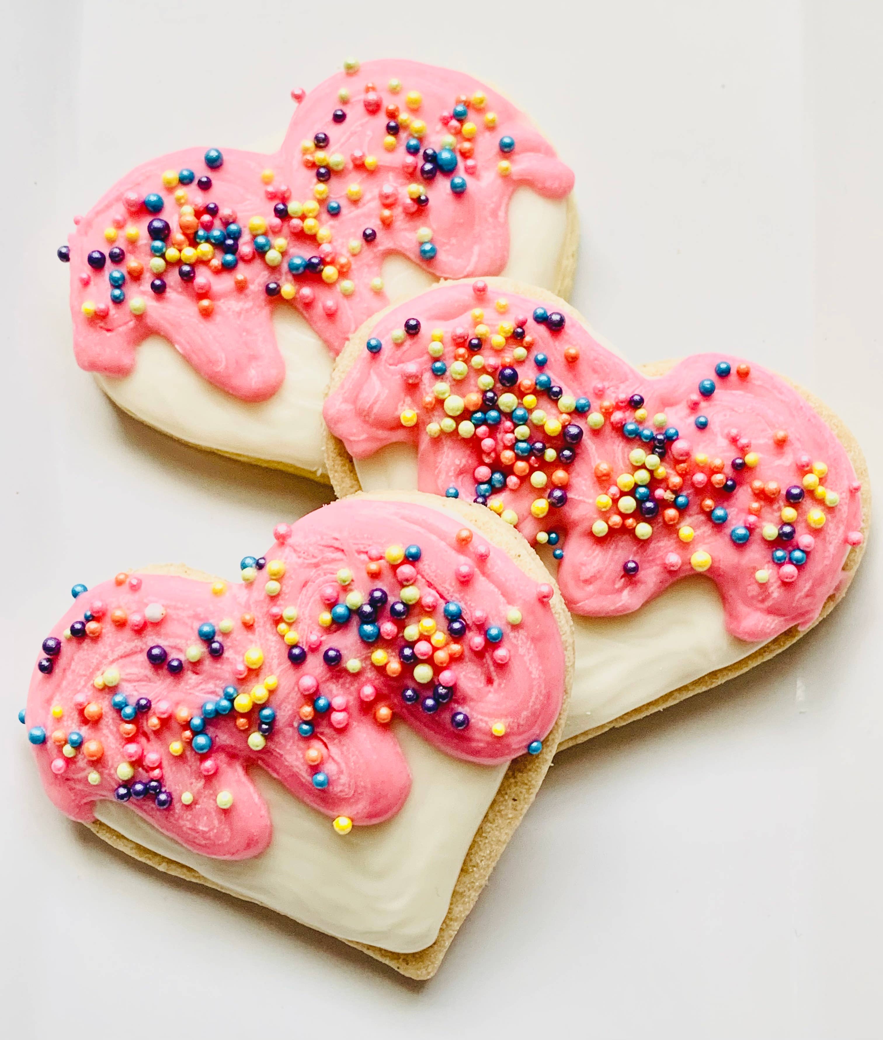 Vanilla Heart Delight Dog Treats