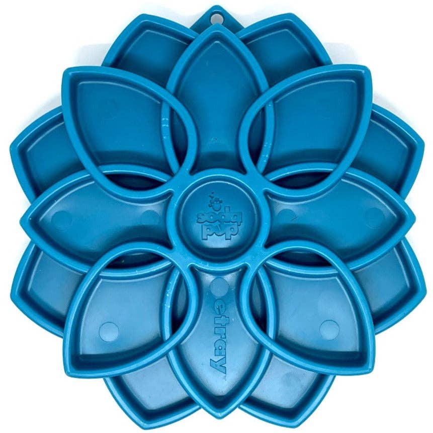 Mandala eTray Shallow Slow Feeder Dog Bowl