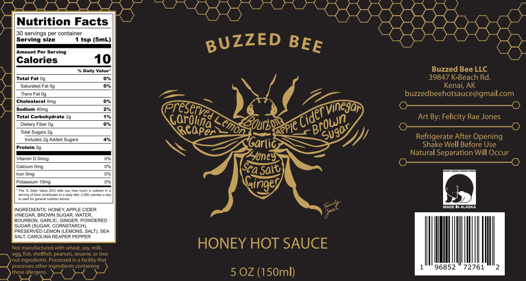 Buzzed Bee Honey Hot Sauce