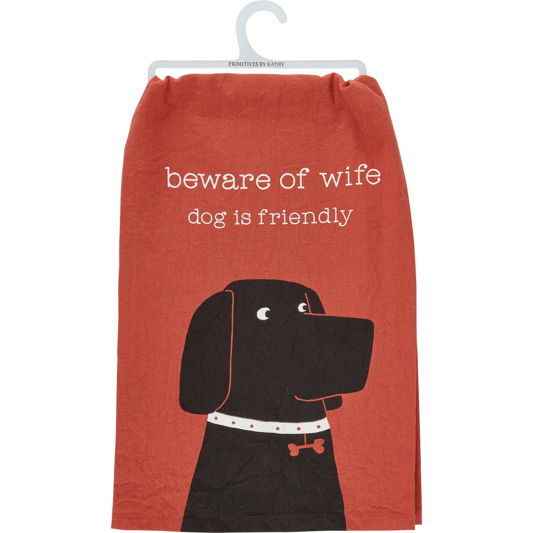 Dog Is Friendly Kitchen Towel