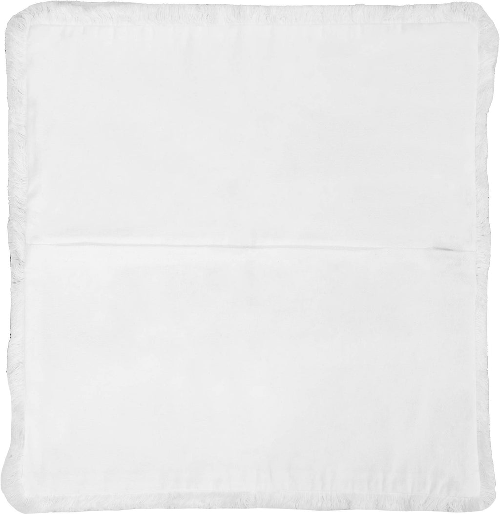 Dog Sits Throw Pillow Cover
