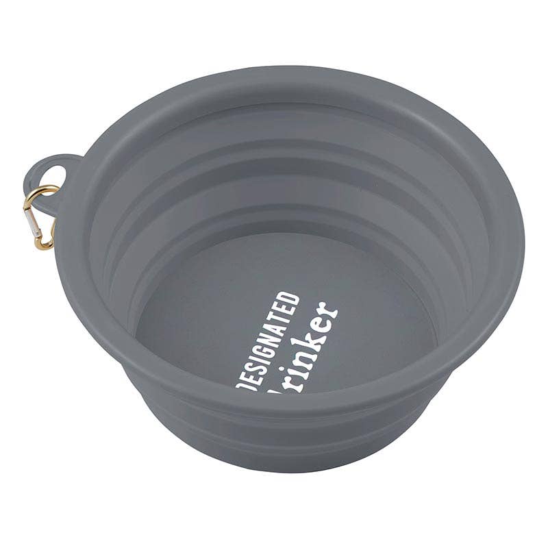 Designated Drinker Large Collapsible Bowl