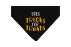 Trick or Treat Dog Halloween Bandana