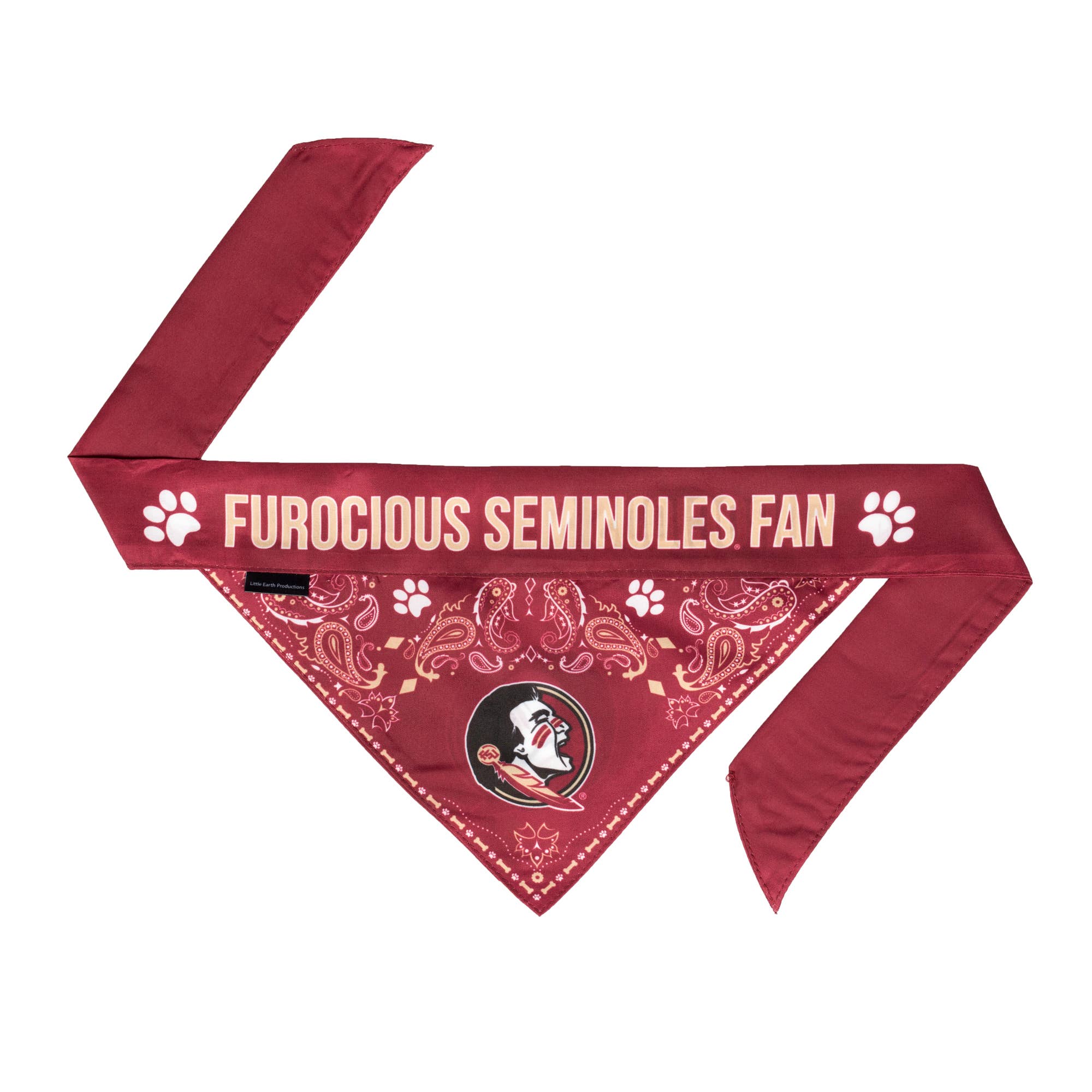 NCAA Florida State Seminoles Reversible Pet Bandana