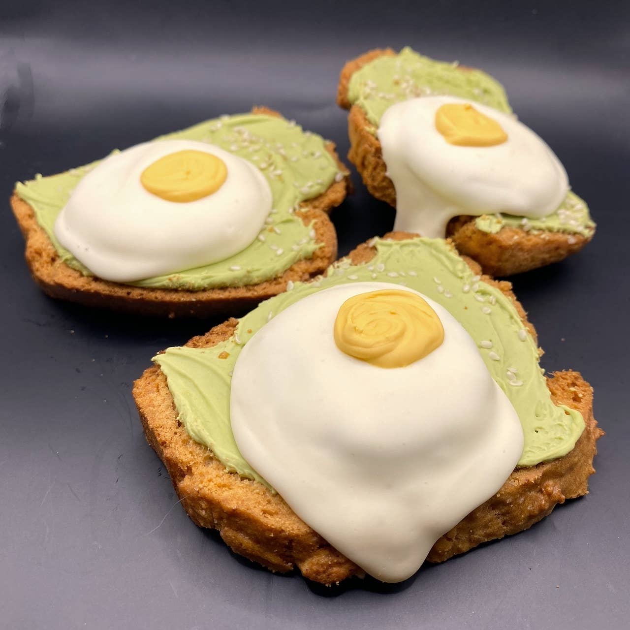 "Avocado" Toast w/ "Fried Egg"