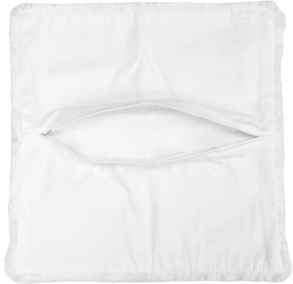 Dog Sits Throw Pillow Cover