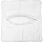Dog Sits Throw Pillow Cover