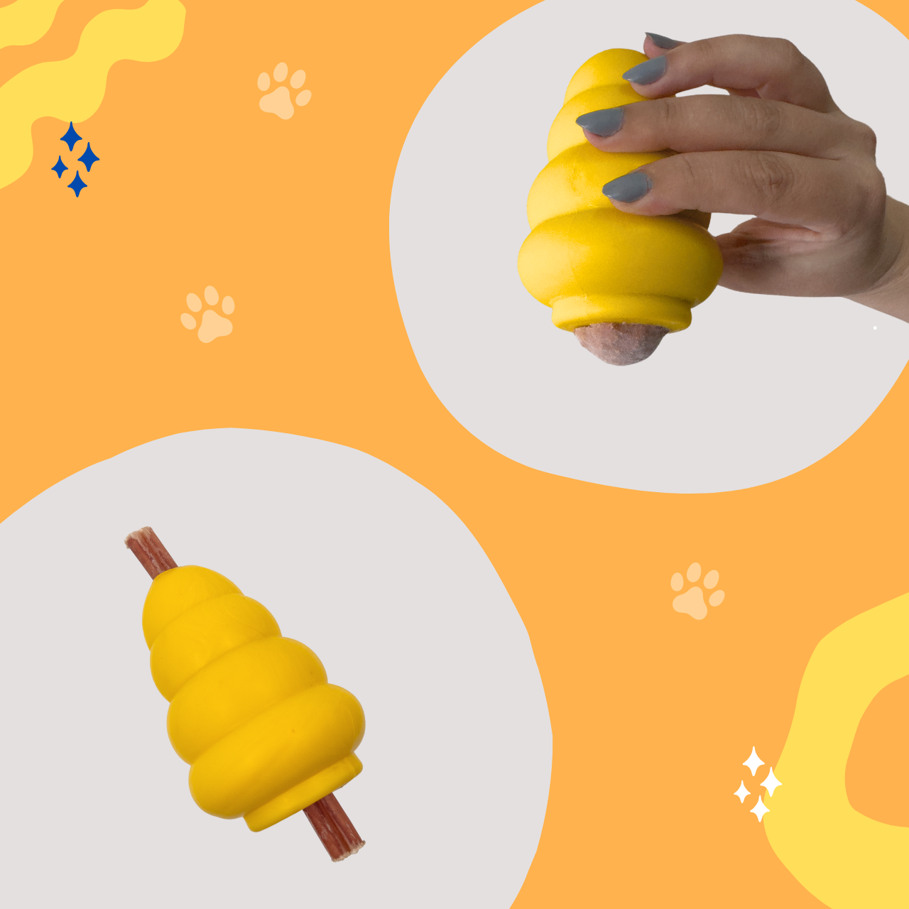 Chewer Bell Treat Dispensing Chew Toy