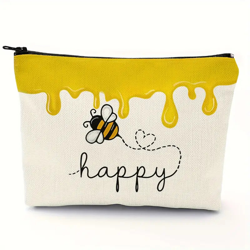 Bee Happy Make Up Bag