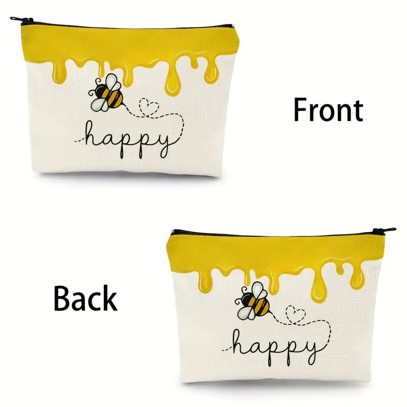 Bee Happy Make Up Bag