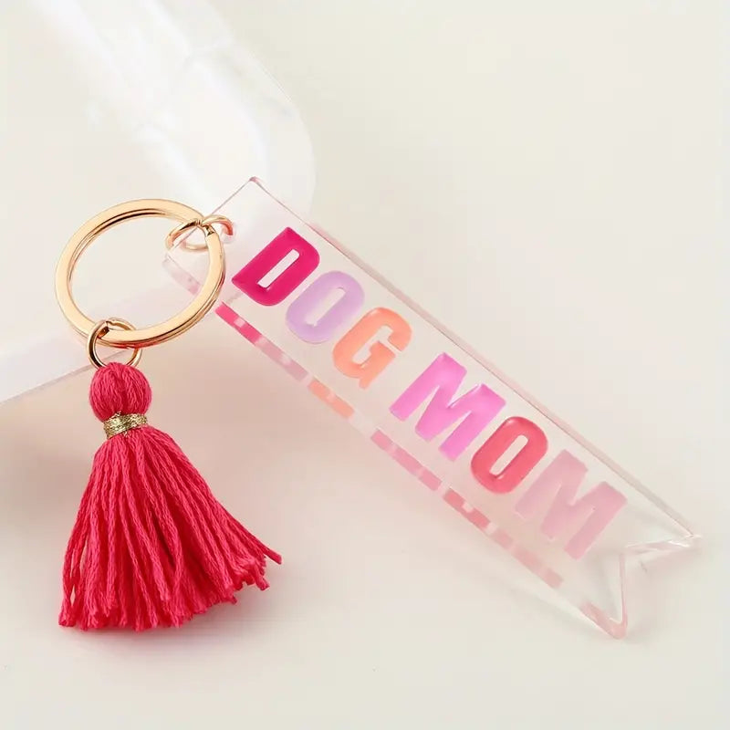 Dog Mom Key Chain