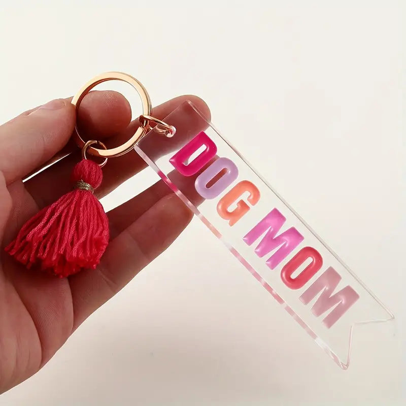 Dog Mom Key Chain