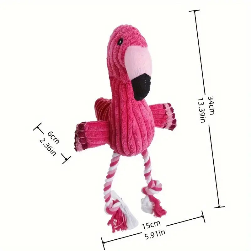 Flamingo Dog Toy