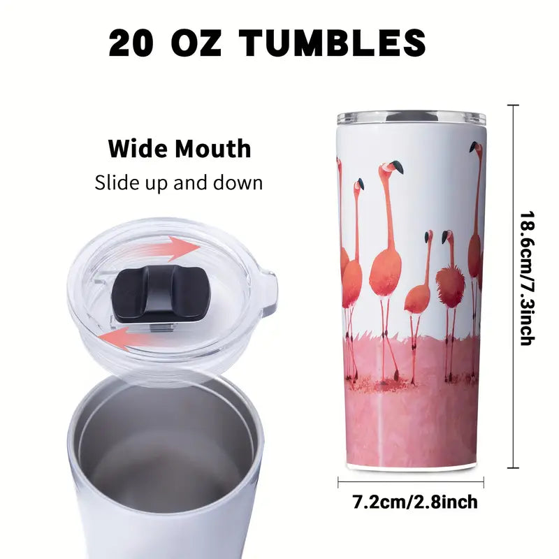 Flamingo Tumbler 20oz