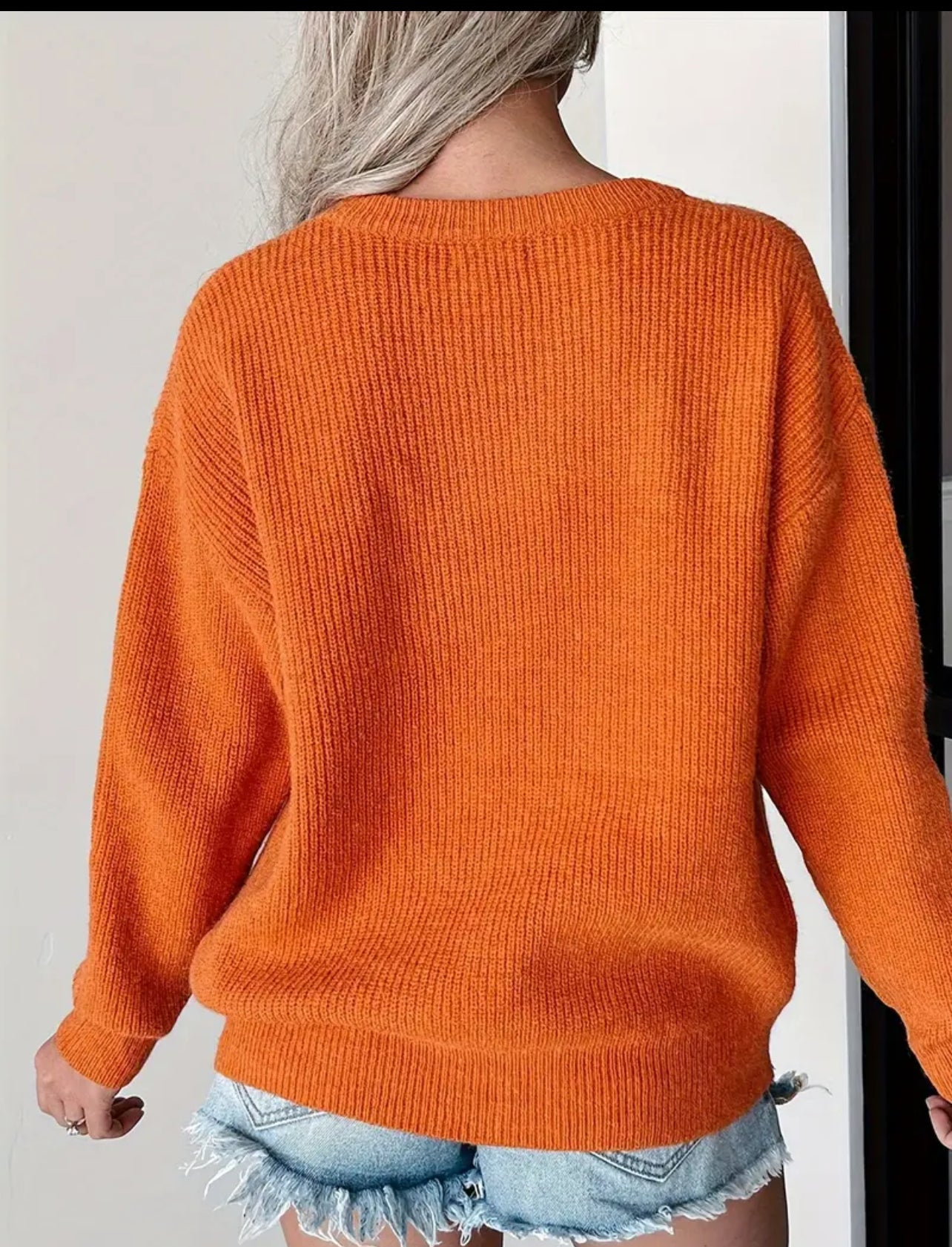 Hello Pumpkin Sweater