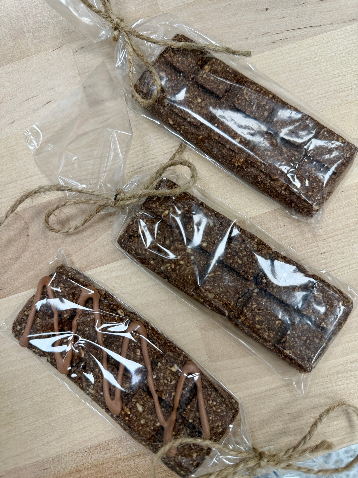 Carob Peanut Butter Bars