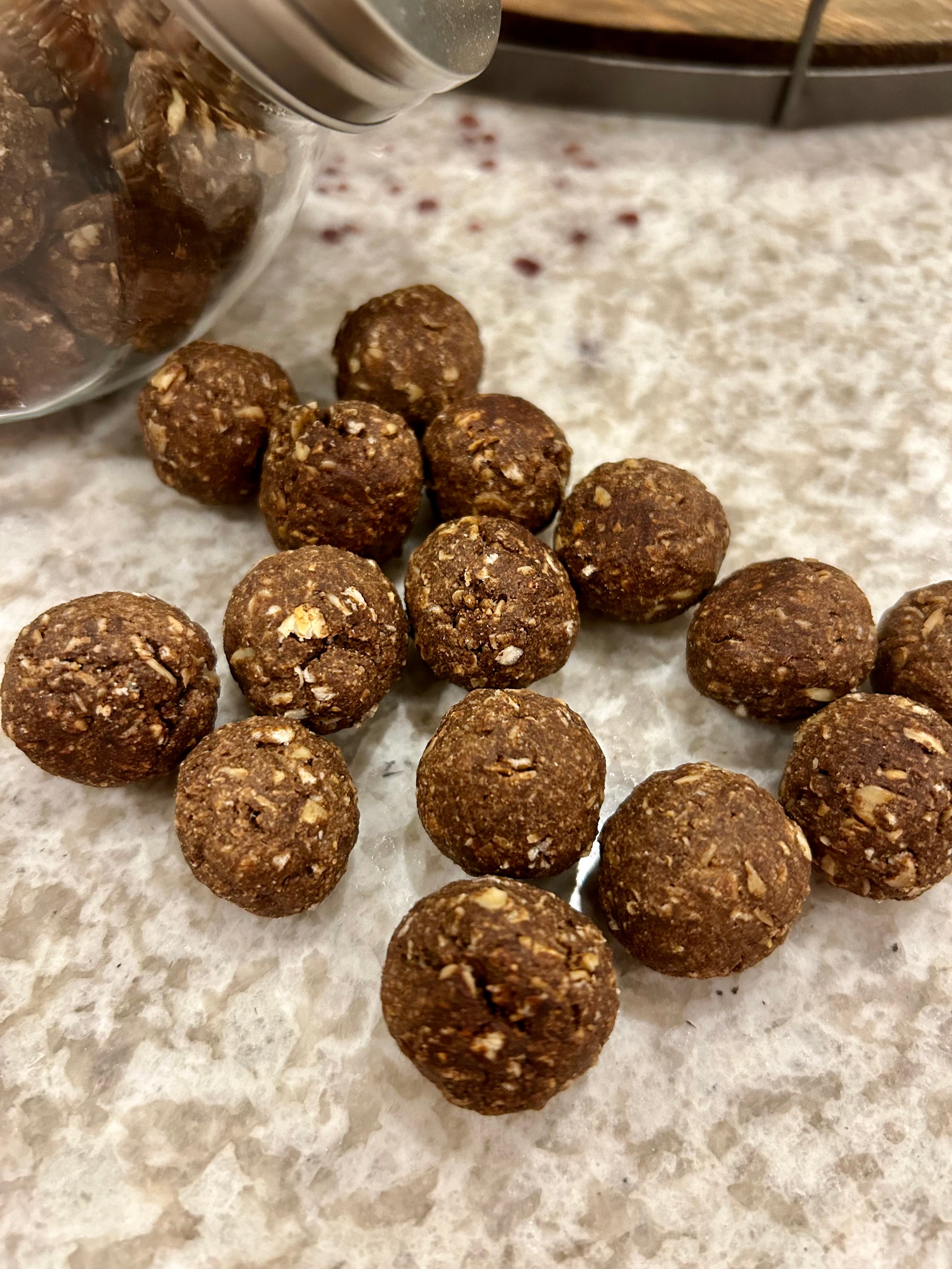 Peanut Butter Carob Balls