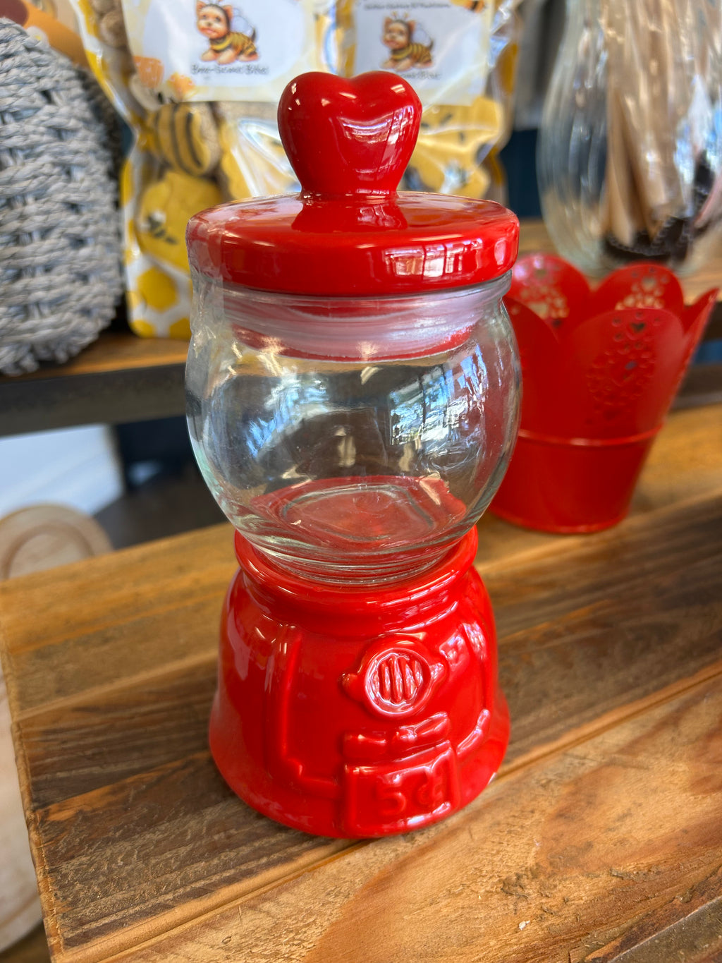 Valentine's Day Gumball Treat Jar