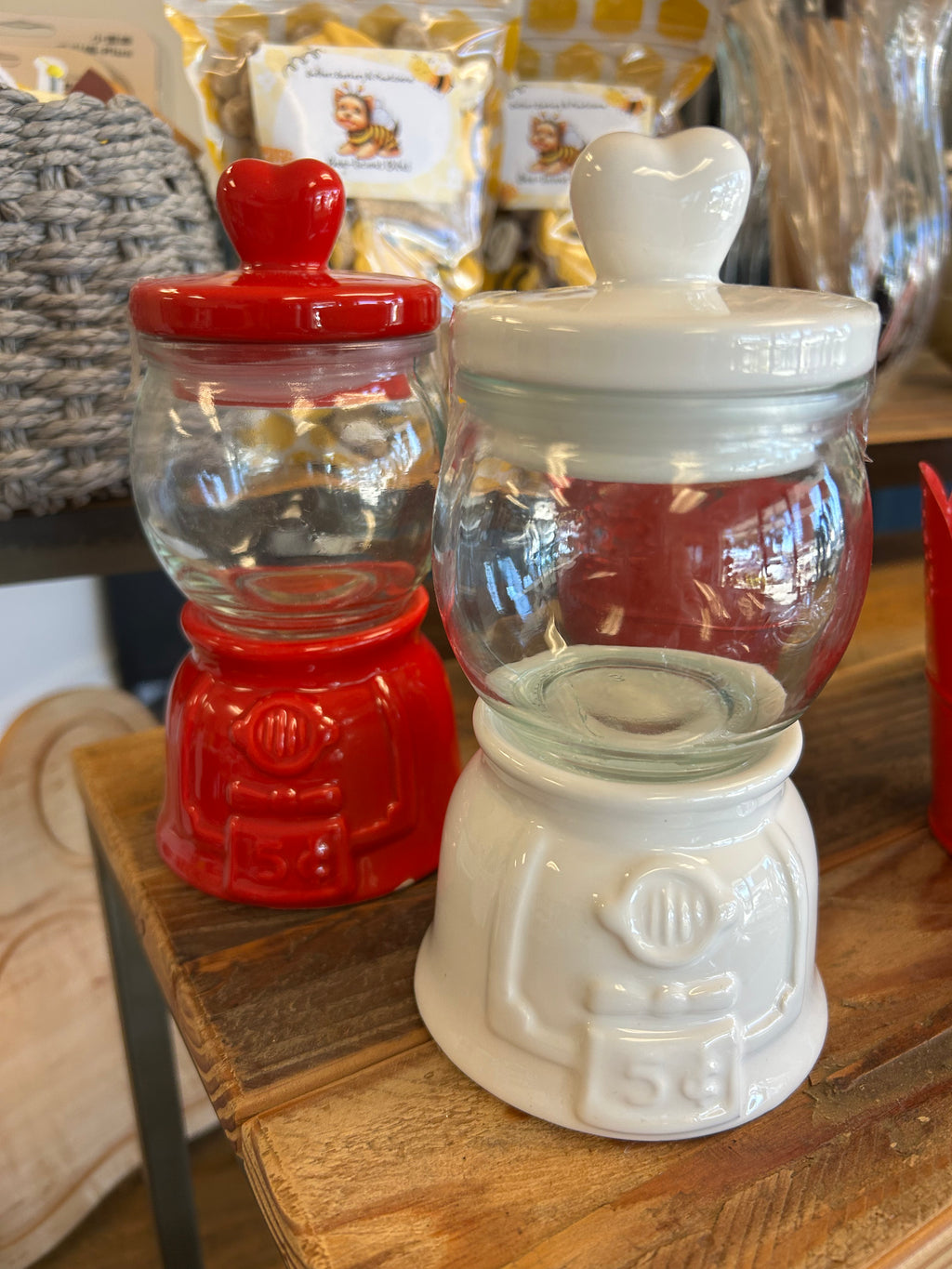 Valentine's Day Gumball Treat Jar