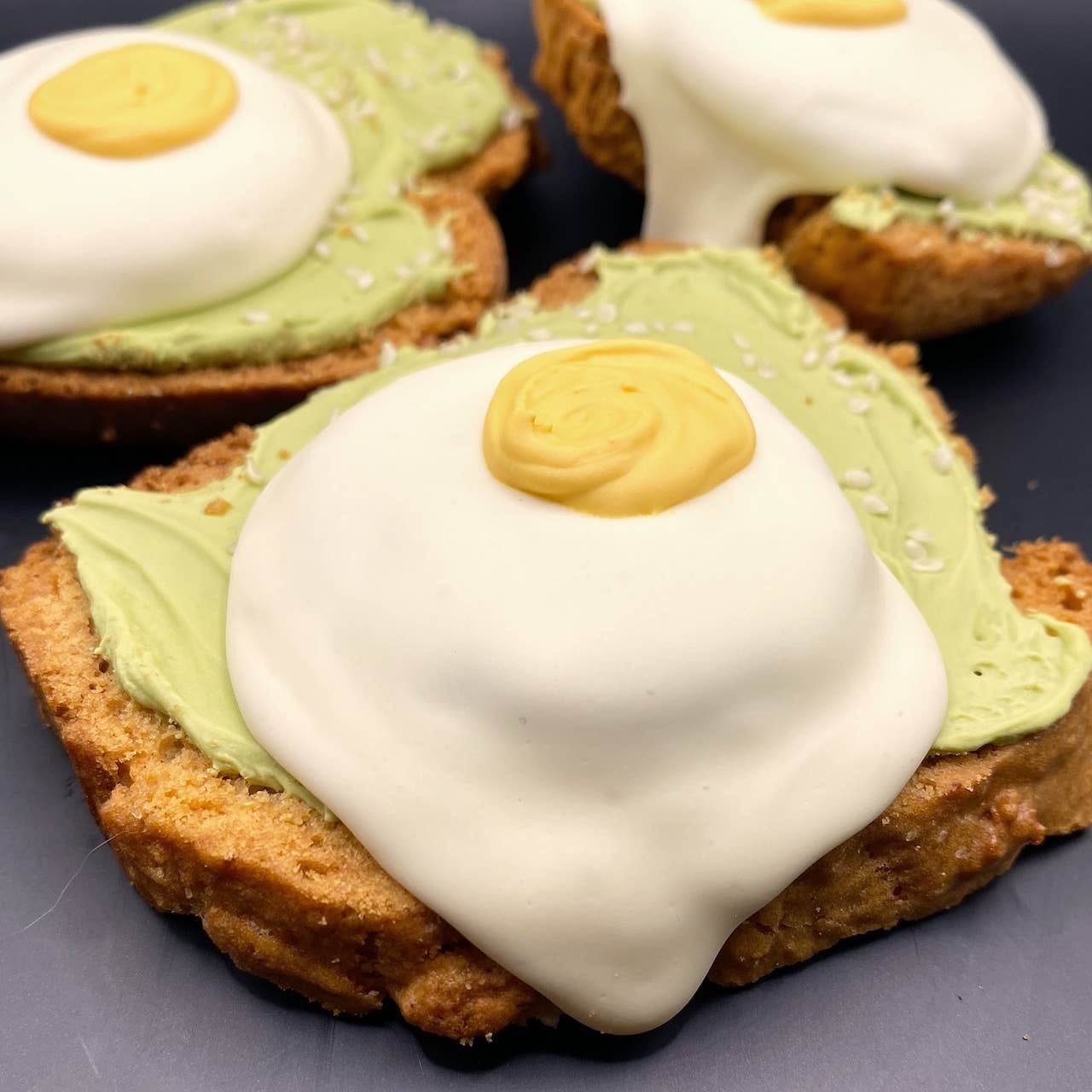 "Avocado" Toast w/ "Fried Egg"