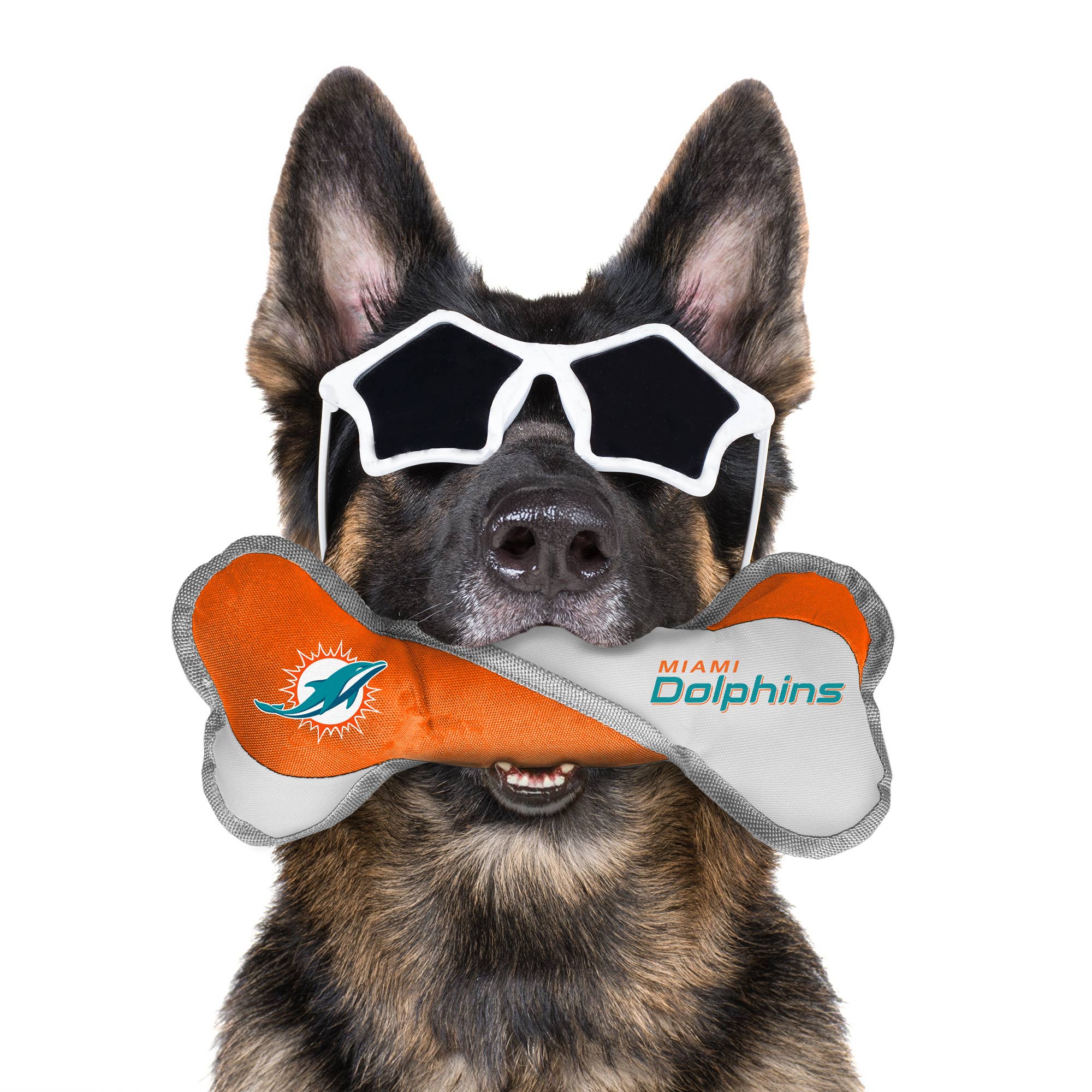 NFL Miami Dolphins Pet Tug Bone