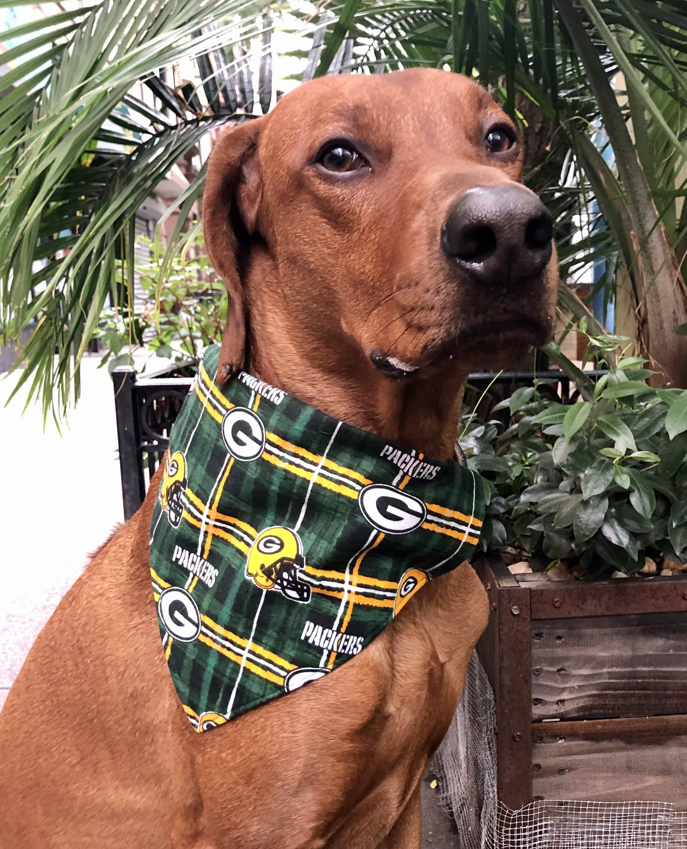 Green Bay Packers  Flannel Bandana