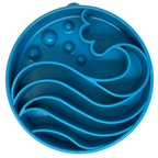 Wave eBowl Deep Slow Feeder Dog Bowl