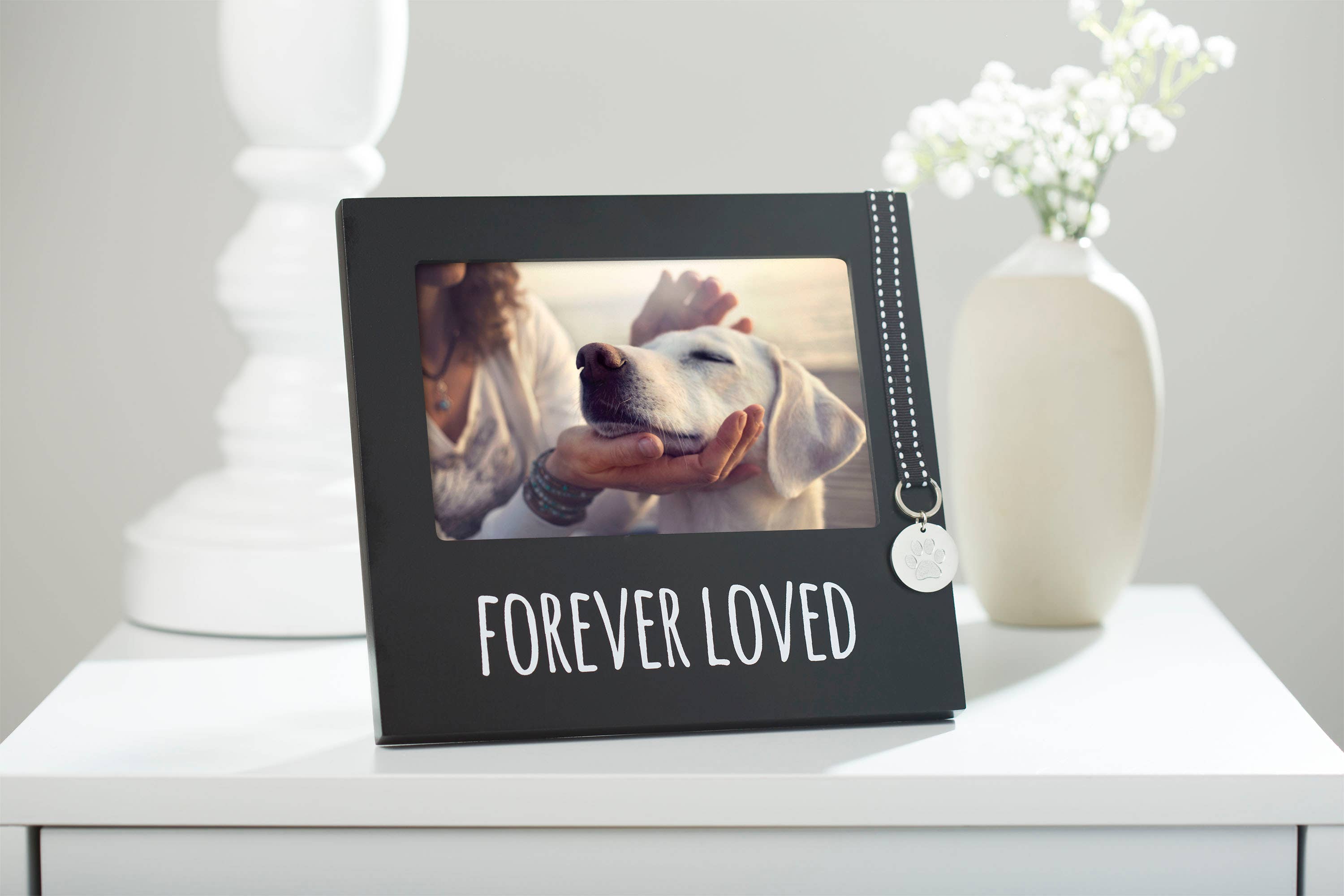 Forever Loved Pet Memorial Frame