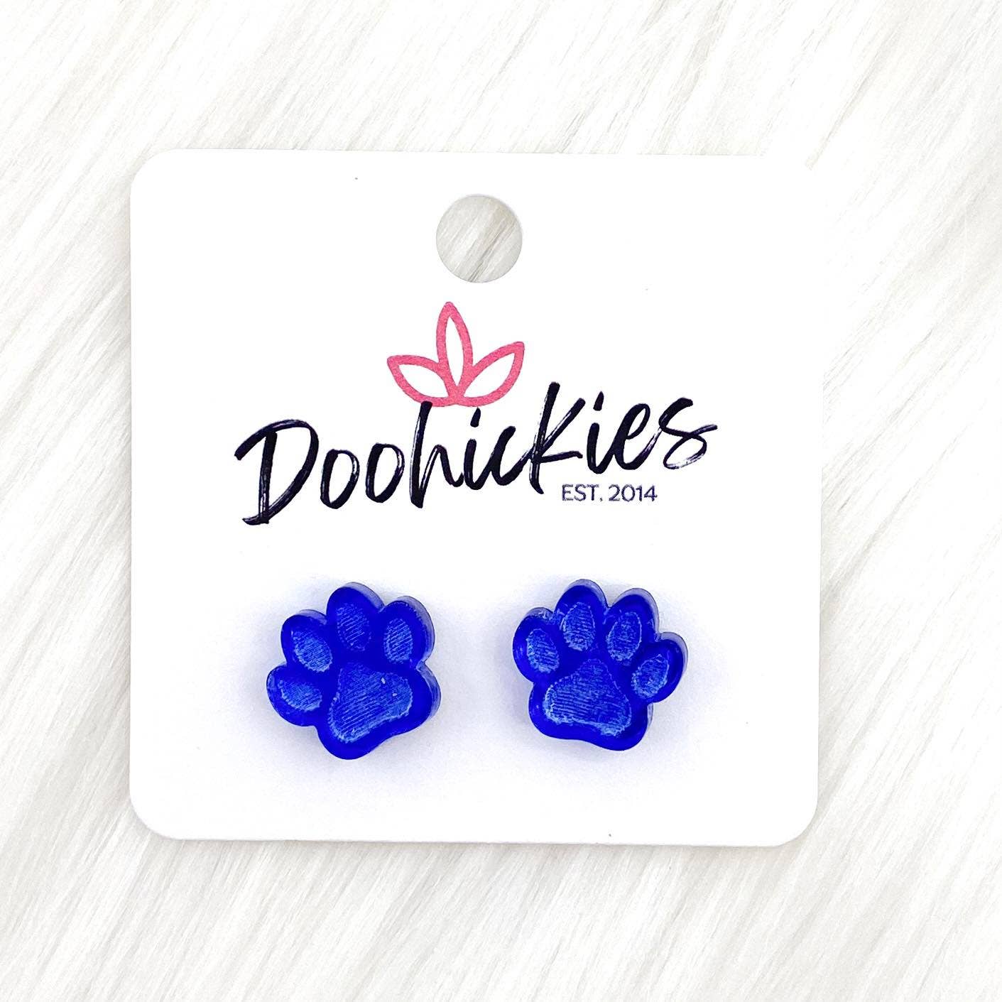 Acrylic Paws & Claws Earrings