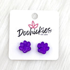 Acrylic Paws & Claws Earrings