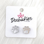 Acrylic Paws & Claws Earrings
