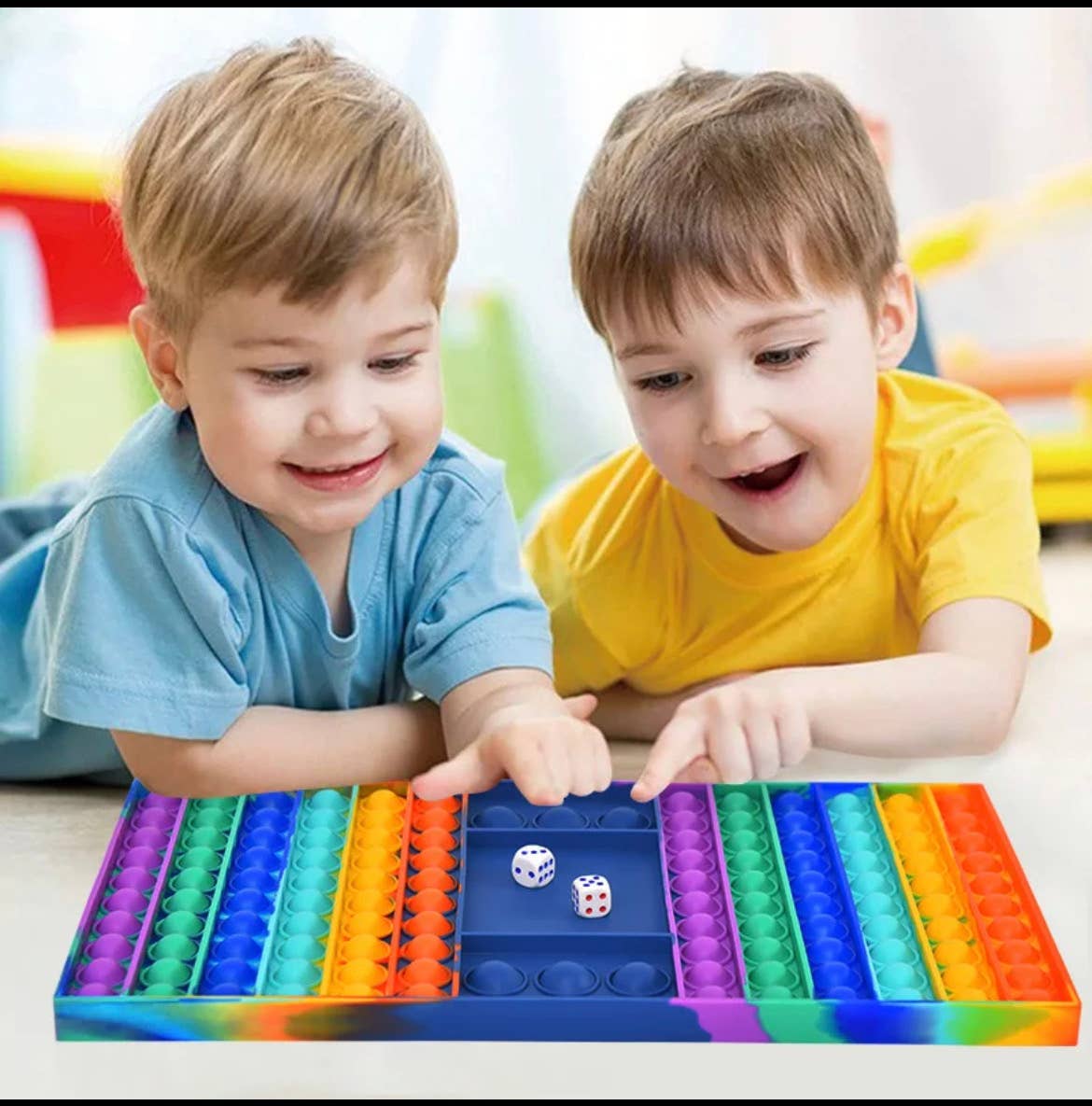 Rainbow Bubble Pop Fidget Game 🌈
