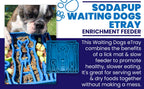 Waiting Dogs eTray - Shallow Slow Feeder Bowl