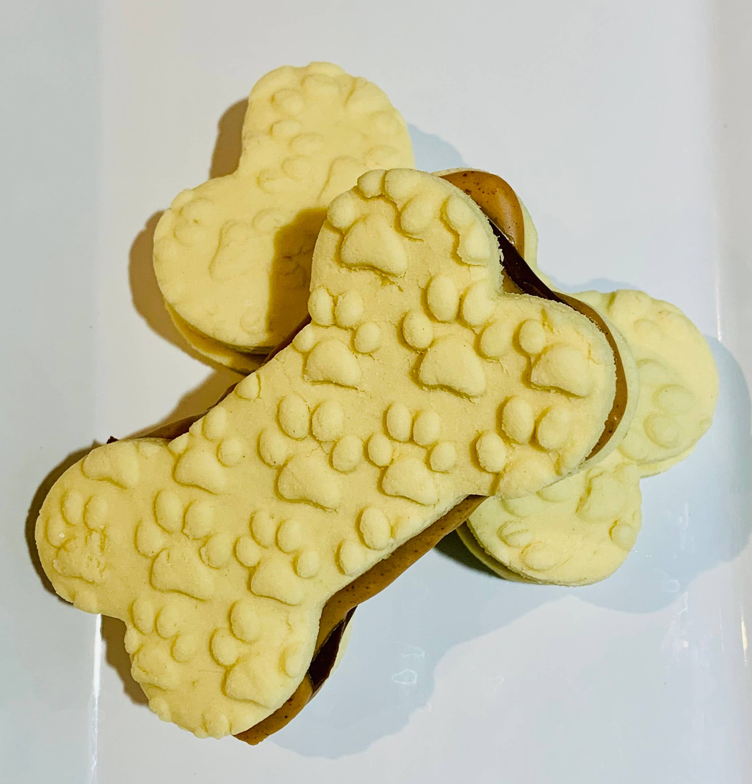 Peanut Butter Carob Paws Dog Treats