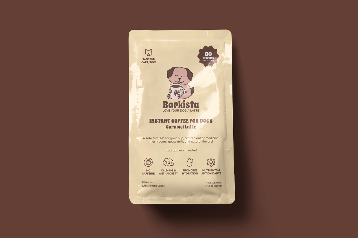 Caramel Latte for Dogs ☕🐾
