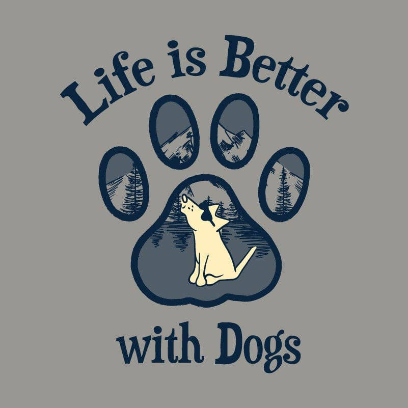 Life is Better With Dogs - Long Sleeve Shirt