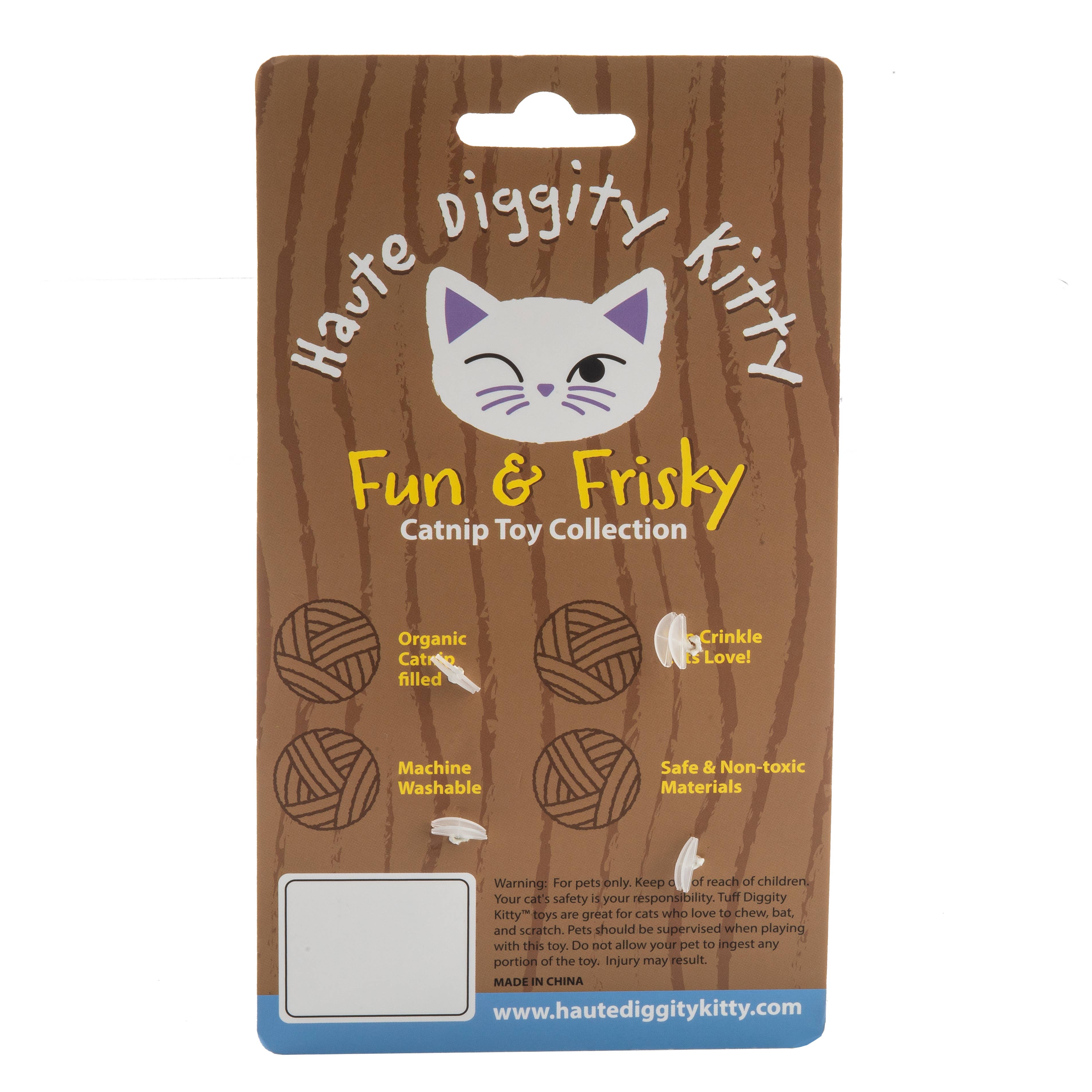 Kitty Vuiton Organic Catnip Toys