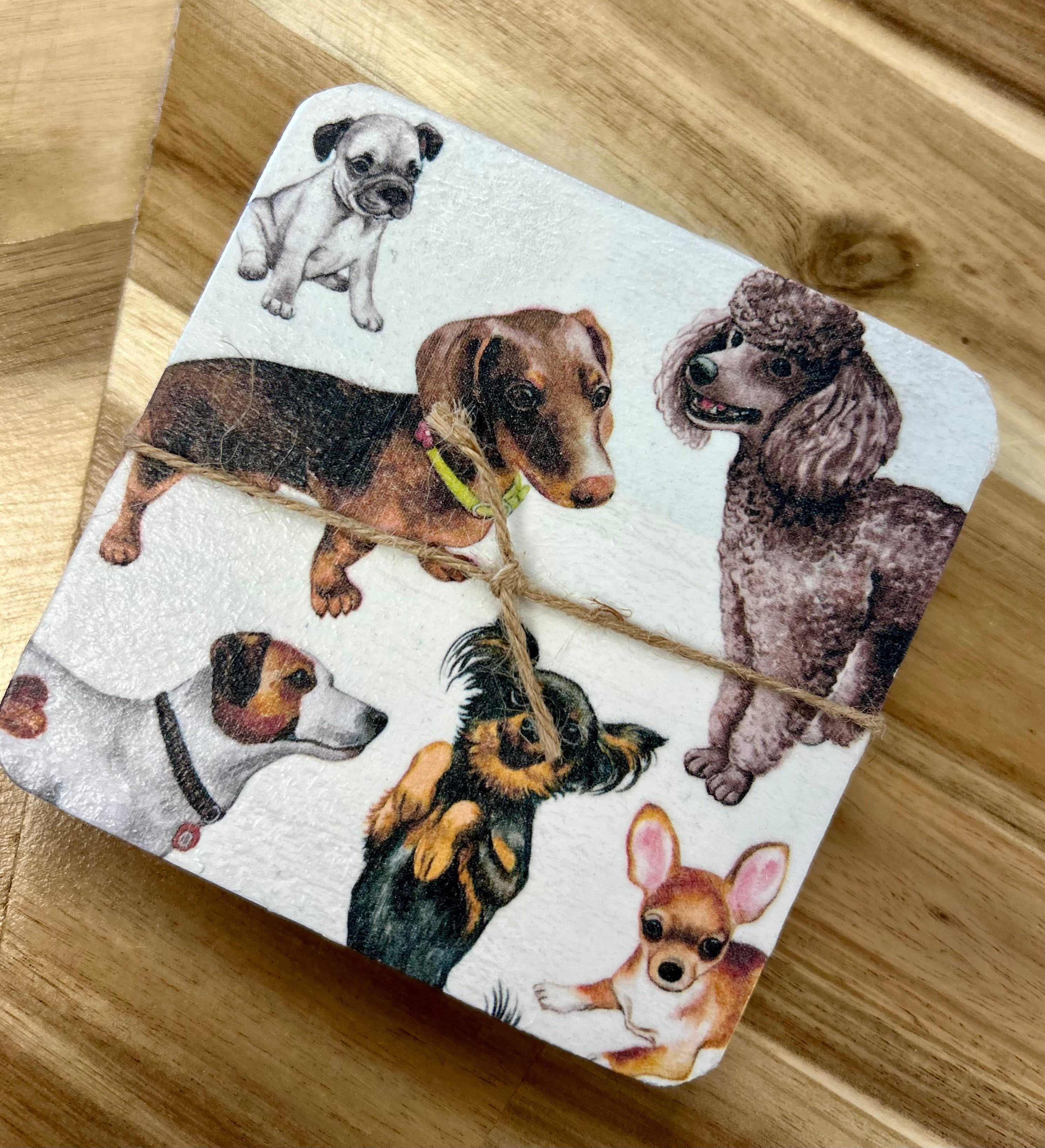 Happy Dog Coaster